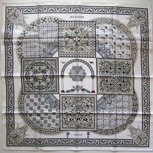 Hermes scarf - Ciels Byzantins by artist J. Abadie